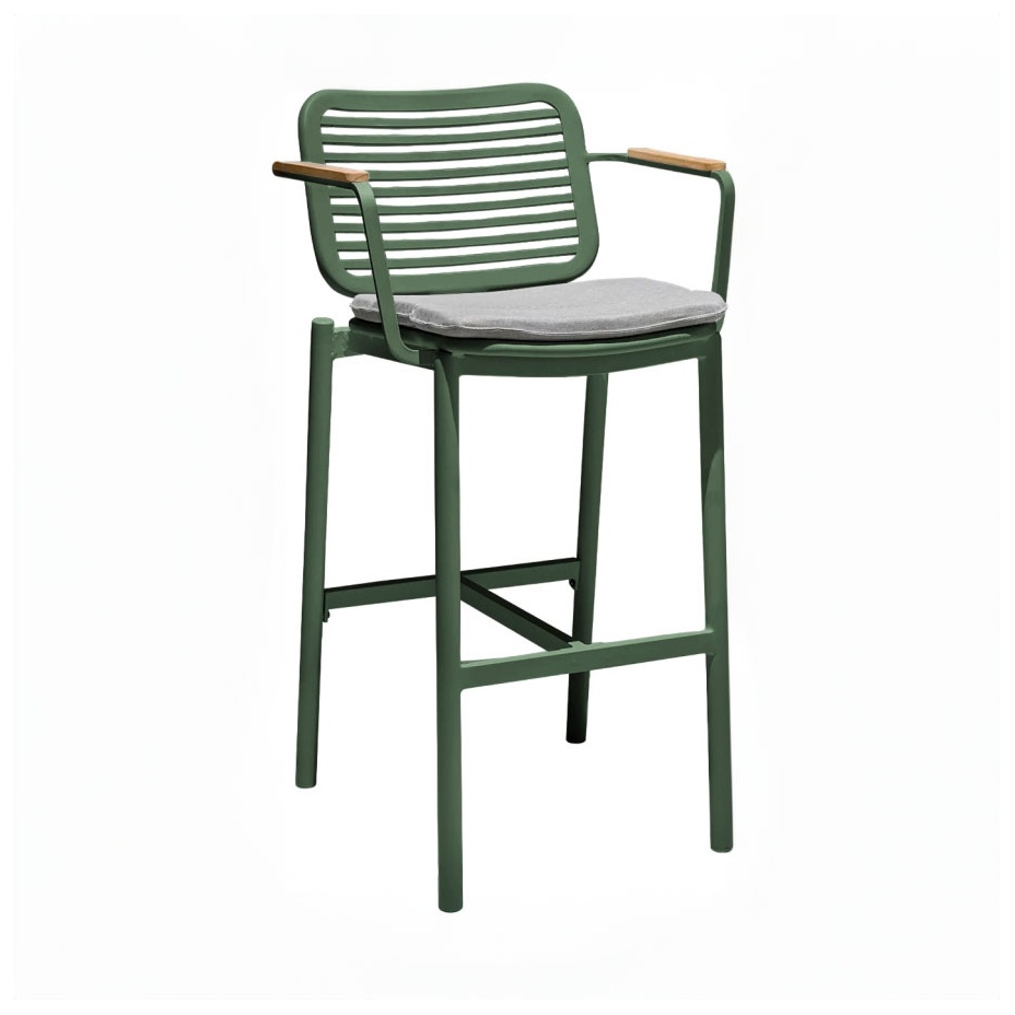 Кресло барное с подушкой Armona (Green)