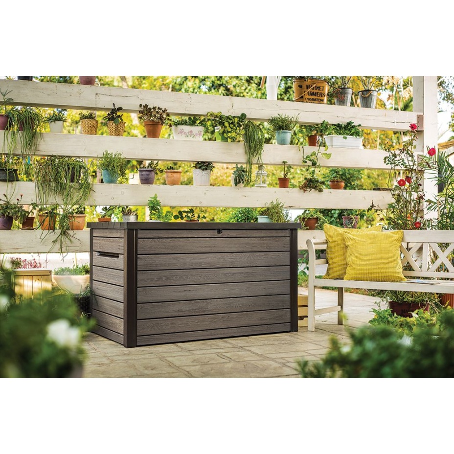 Ёмкость д\хранения (сундук) Deco deck box 870 L  (светло-коричневый) (17213847) (светло-коричневый)
