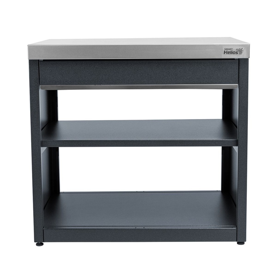 Модуль уличной кухни SMART-900 Стол с ящиком Helios