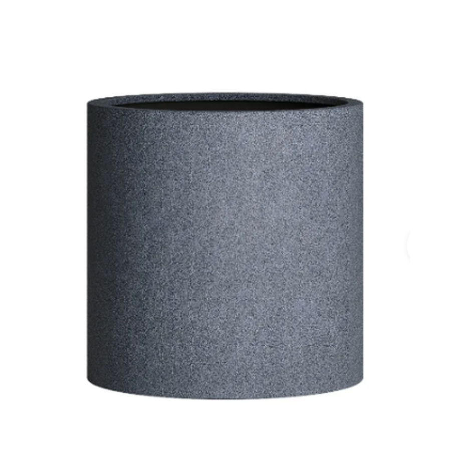 Кашпо CONCRETIKA ТЮБ Мини D40H40 (БАЗАЛЬТ)