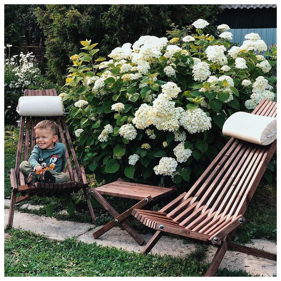 Набор деревянной мебели RELAX, 2 кресла + столик