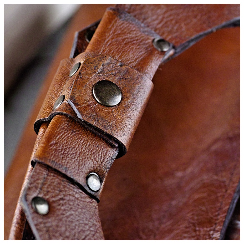 Дровница кожаная с подставкой